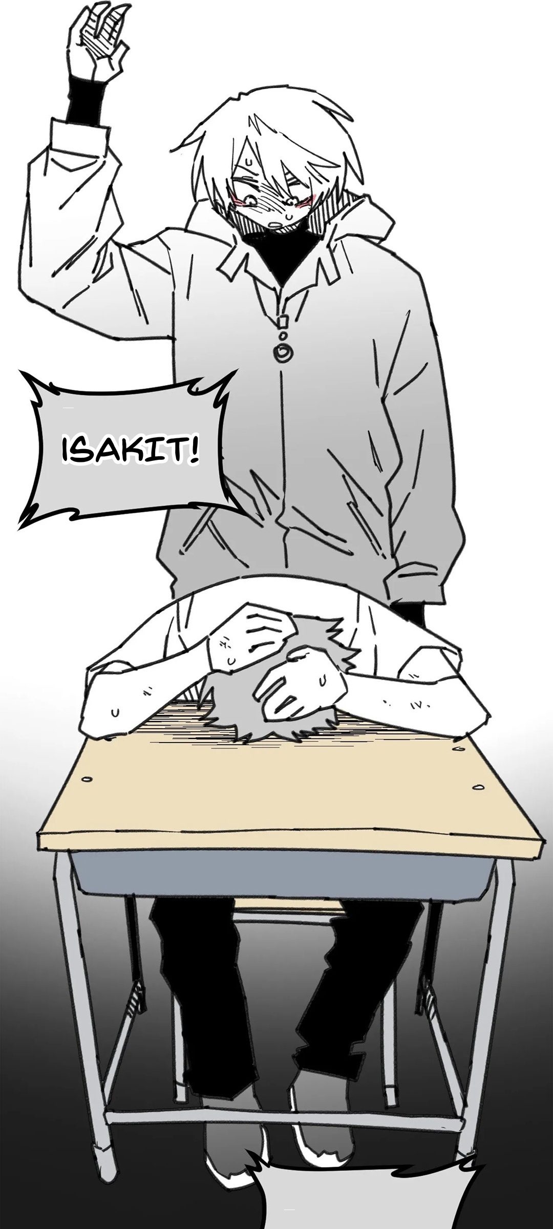 Highschool Boy chapter 109-AI halaman 58